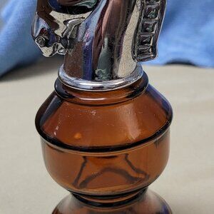 Vintage Avon Knight chess piece collectible bottle